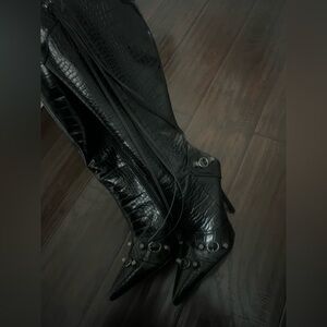 White Fox Boutique Black Heeled Boots